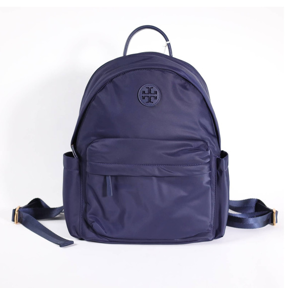 Tory Burch Handbags - Tory Burch Ella Nylon Back Pack - Navy - NWT